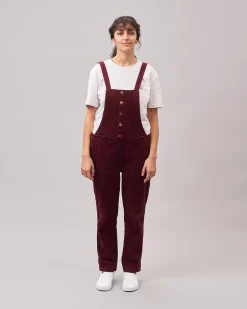 Damen Tiaga Cord Latzhosen