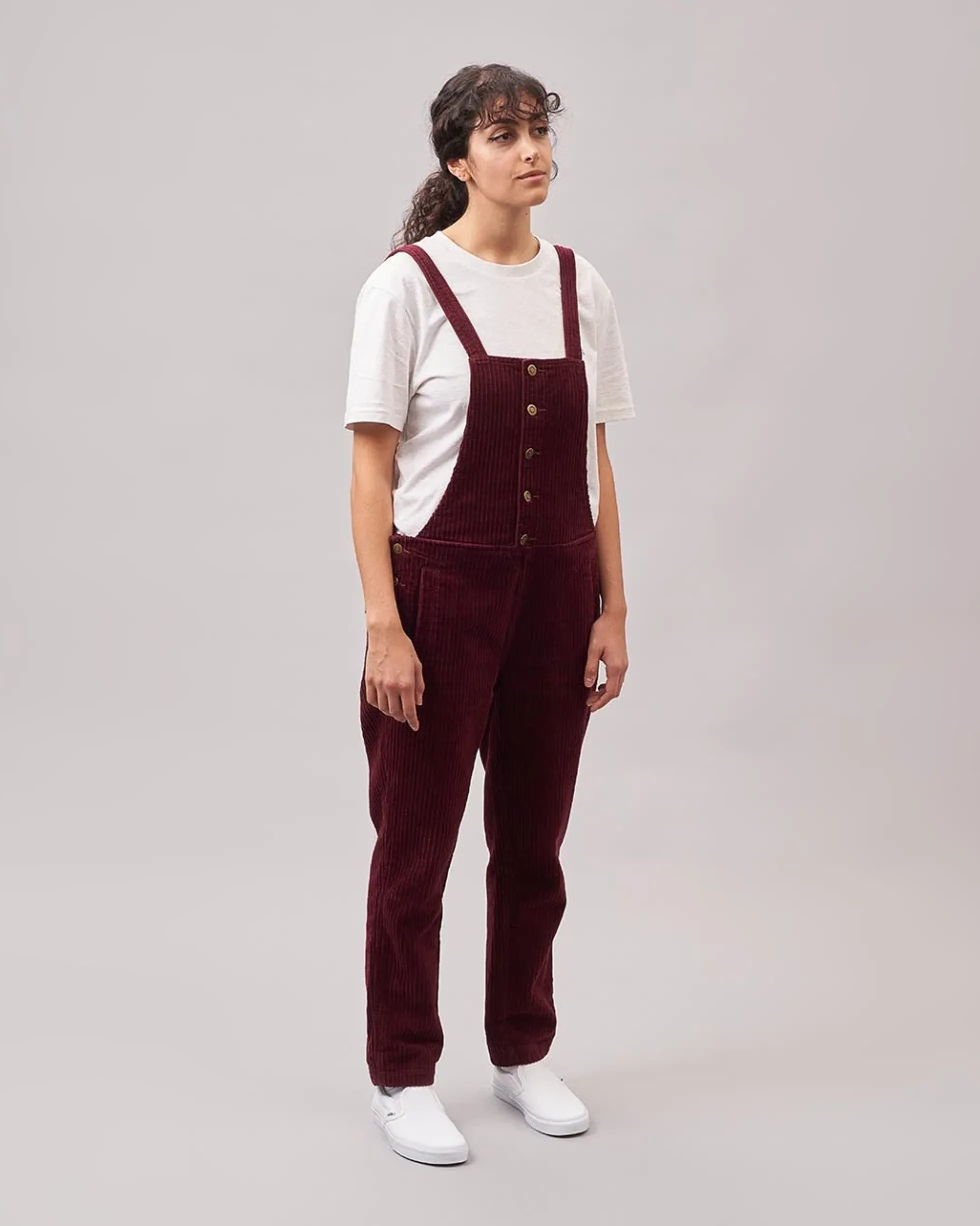 Damen Tiaga Cord Latzhosen