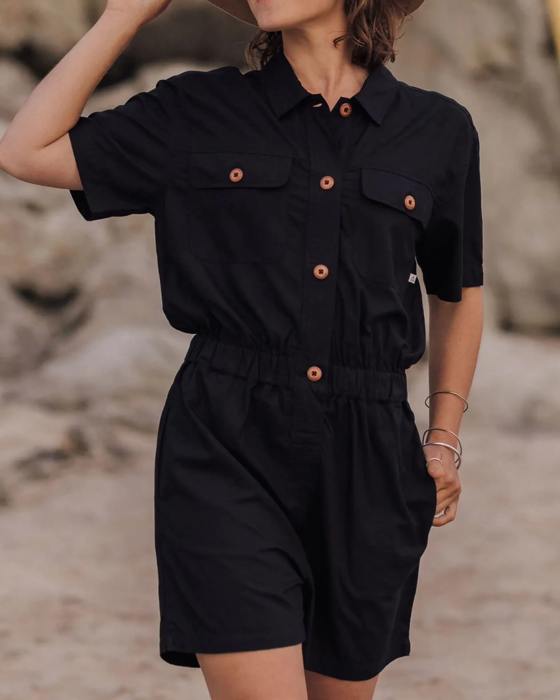 Damen Topas Kurzer Overall
