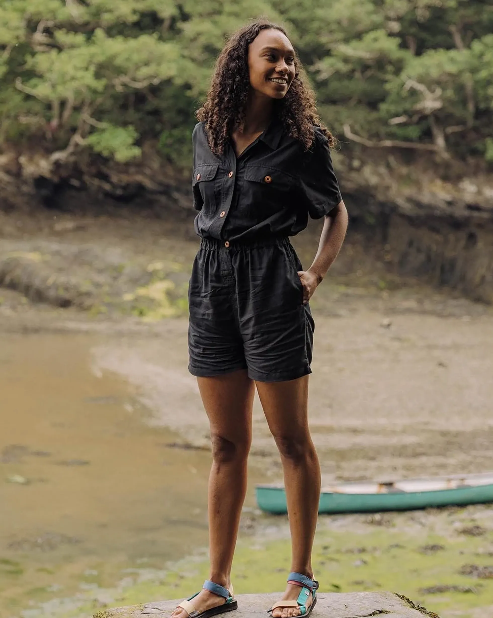 Damen Topas Kurzer Overall
