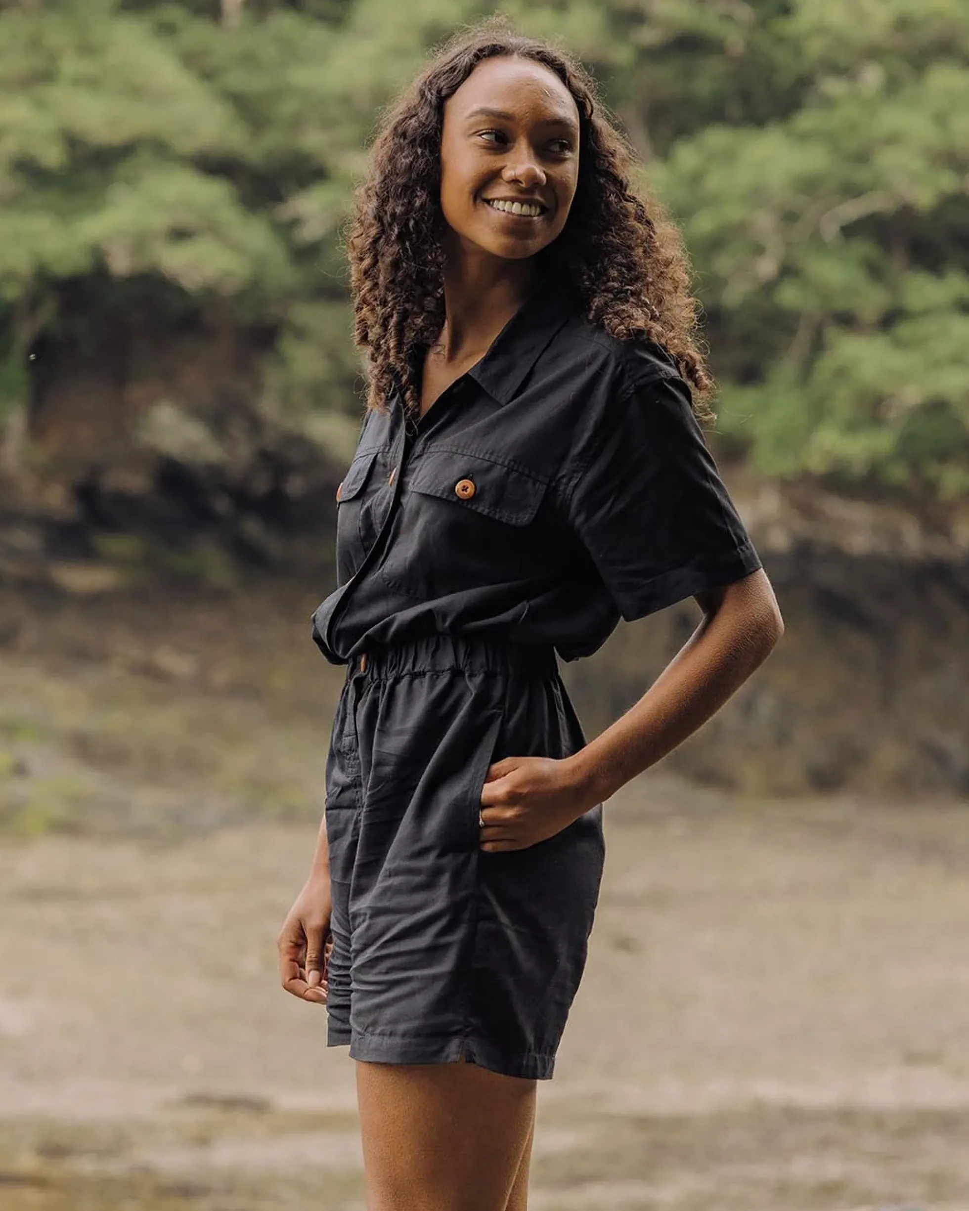Damen Topas Kurzer Overall