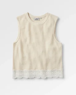 Damen Vintage Bio Stricktop