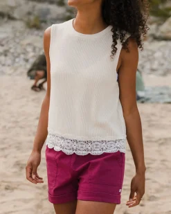 Damen Vintage Bio Stricktop