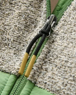 Damen Warming Winddichte Fleecejacke mit Reißverschluss