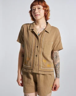 Damen Waveney Baumwoll-Shorts