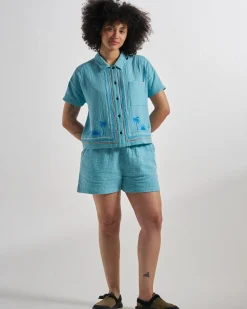 Damen Waveney Baumwoll-Shorts