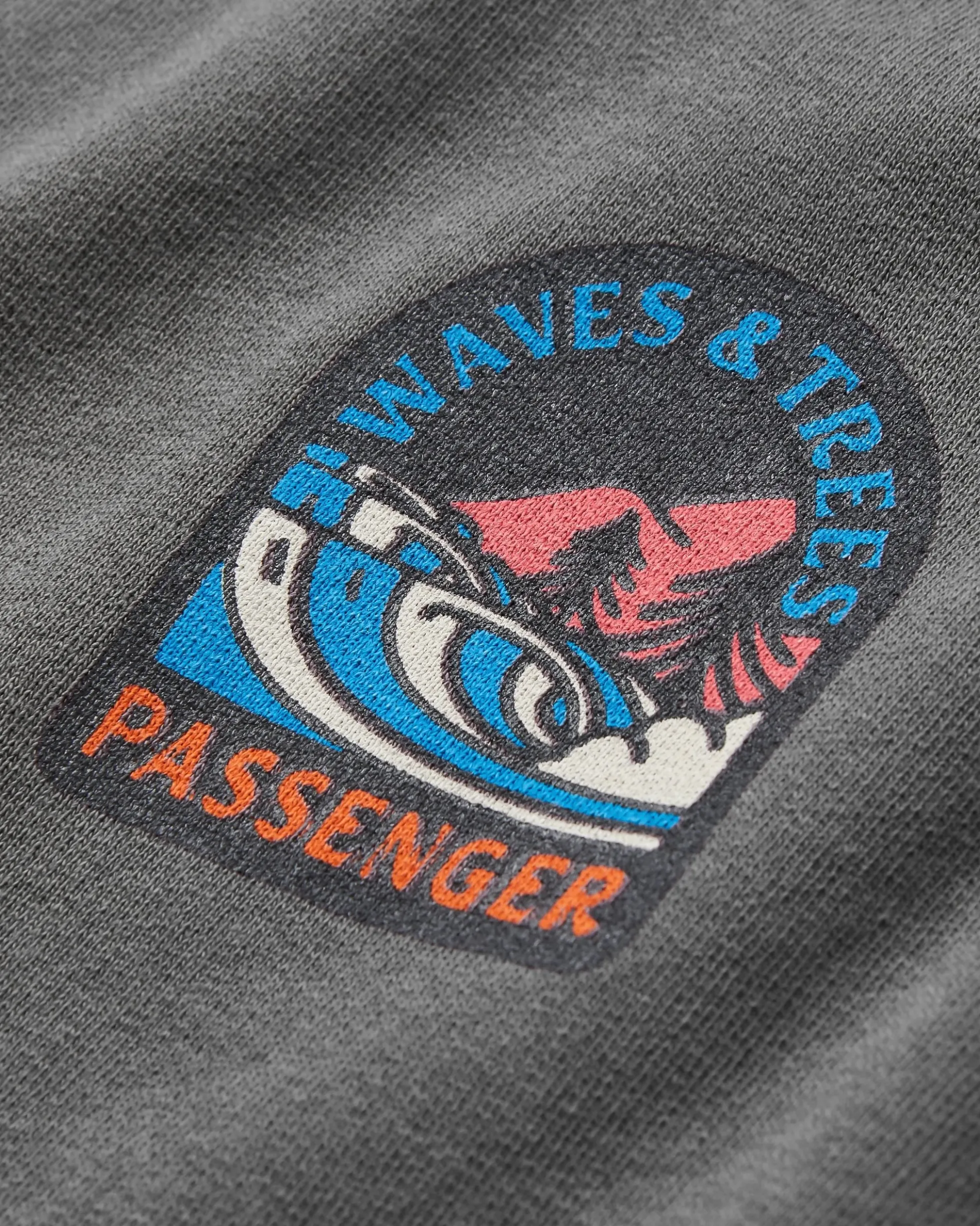 Damen Waves & Trees Sweatshirt