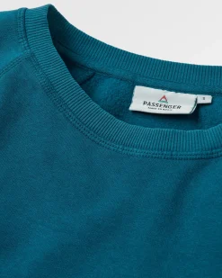 Damen Waves & Trees Sweatshirt