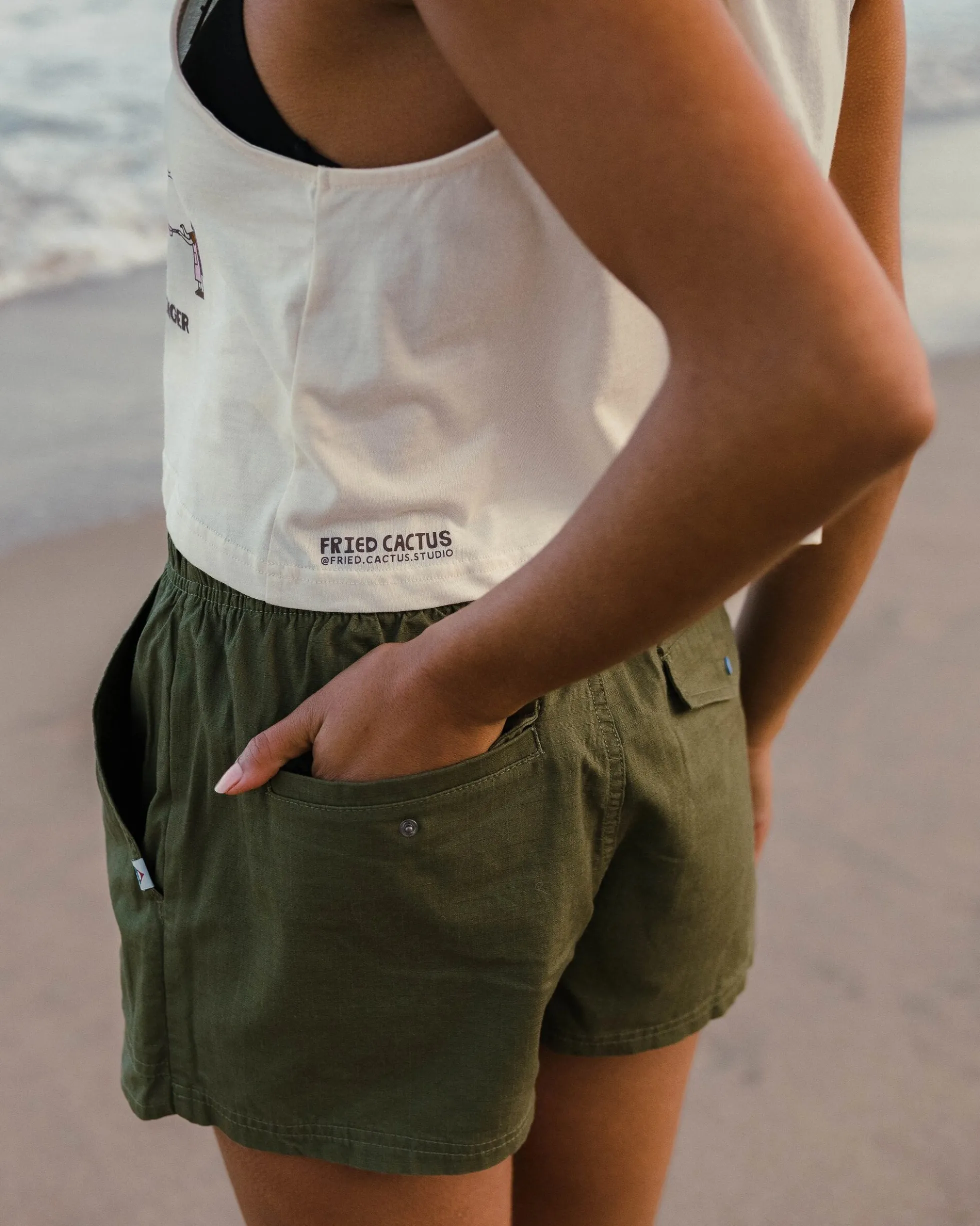 Damen Wonderland Bio-Baumwolle Skort