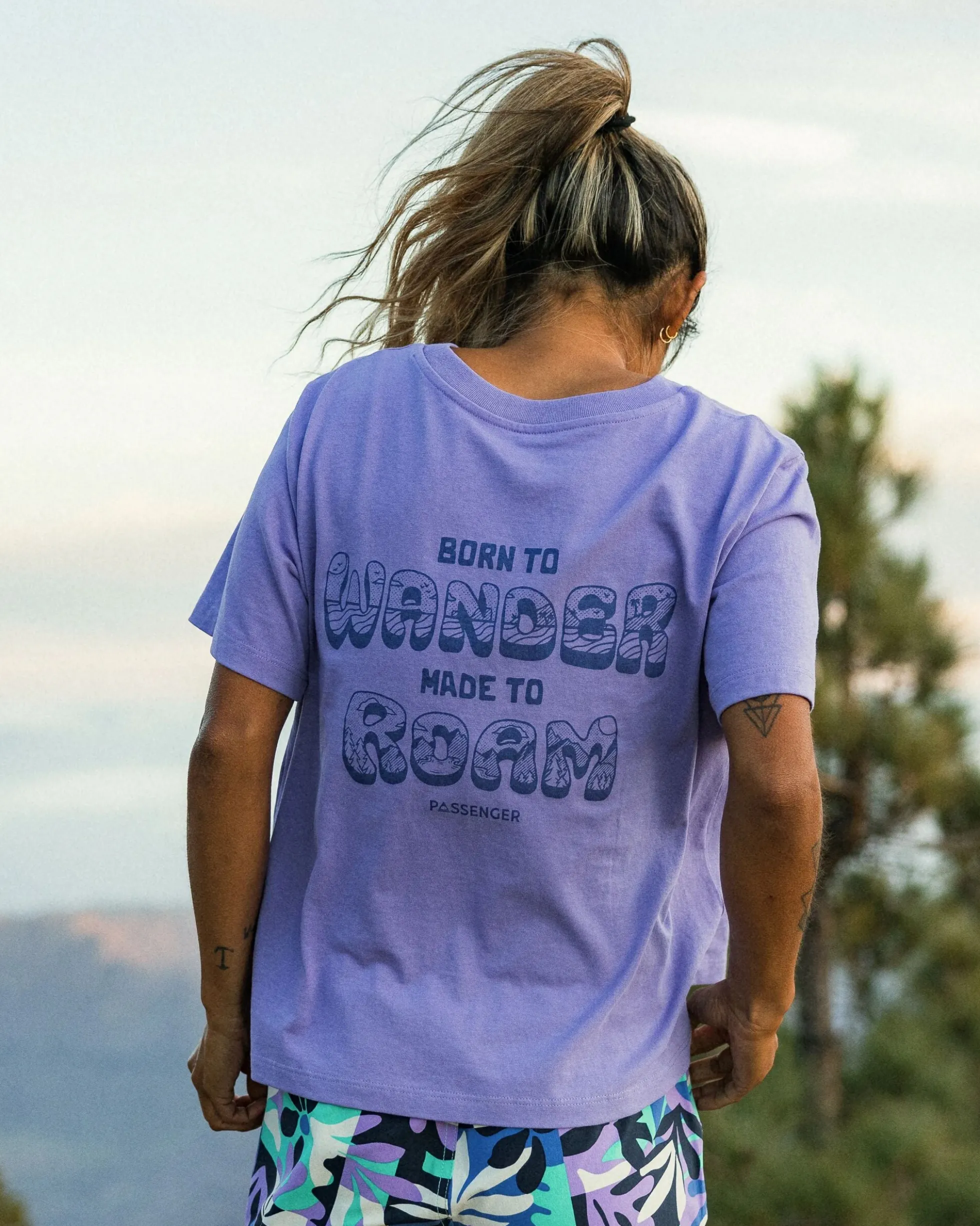 Damen Woodcut T-Shirt
