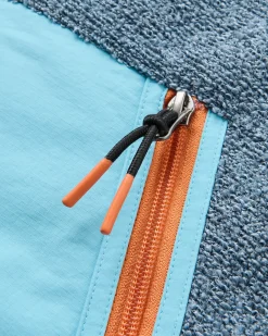 Damen Wärmende Winddichte Fleecejacke mit Reißverschluss