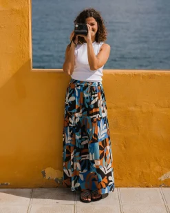 Damen Zephyr Gewebter Maxi-Rock