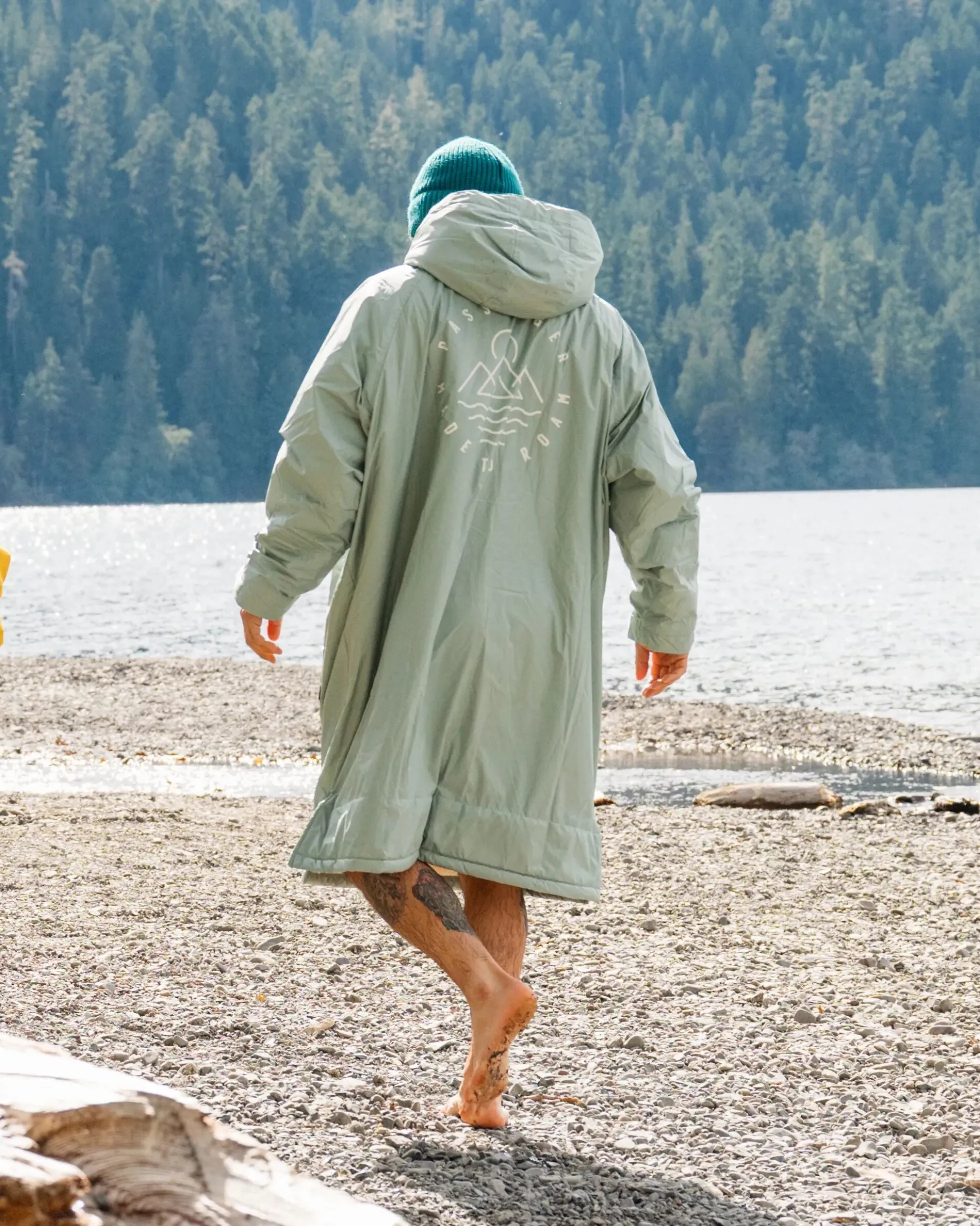 Escapism Sherpa Gefütterter Surf-Poncho