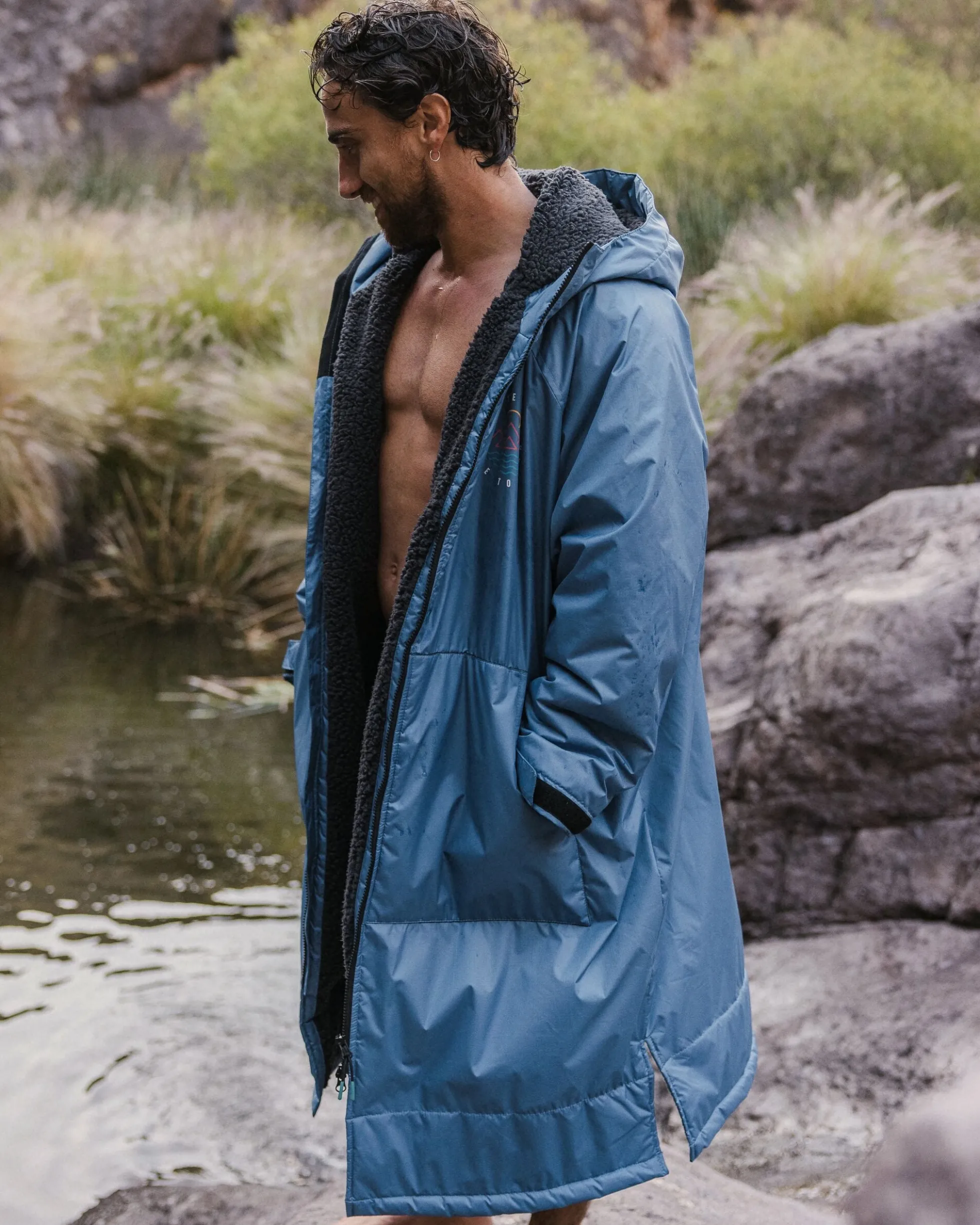 Escapism Sherpa Lined Changing Robe