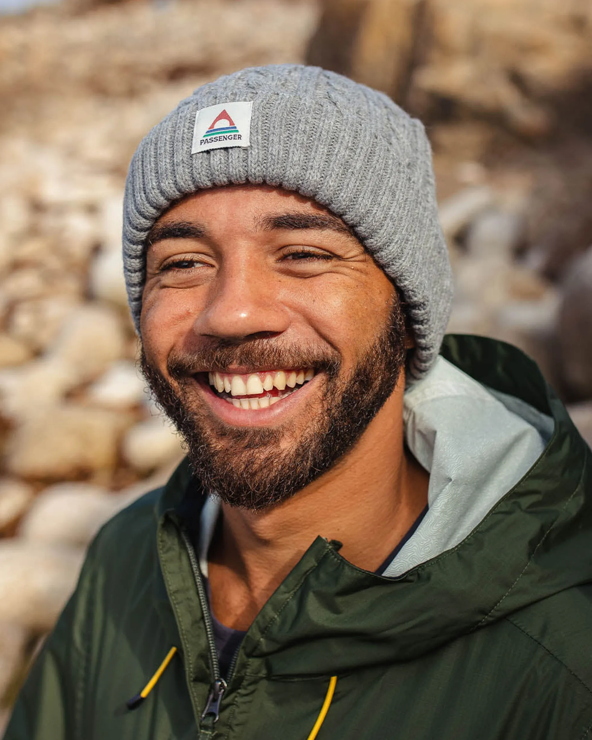 Fireside Zopfmuster-Beanie