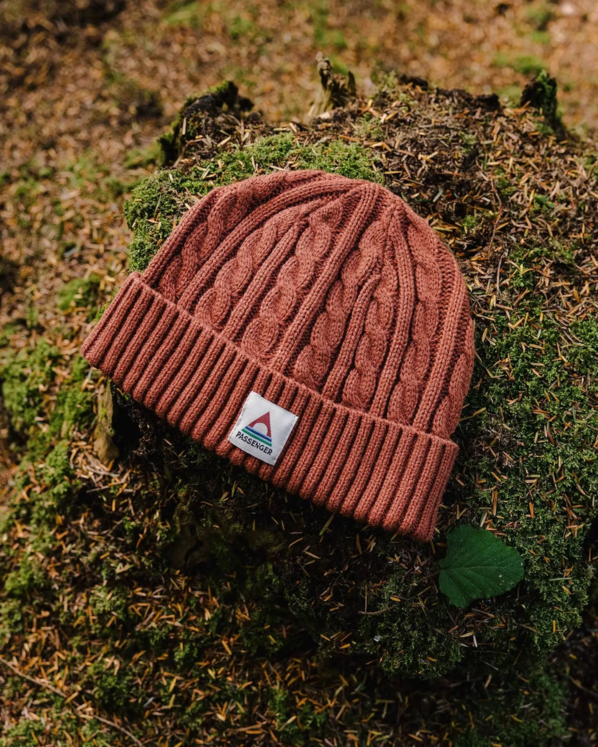 Fireside Zopfmuster-Beanie