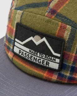 Fixie Flanell 5-Panel-Kappe