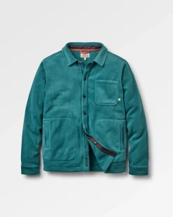 Herren Adapt Fleece Überhemd – Mediterran