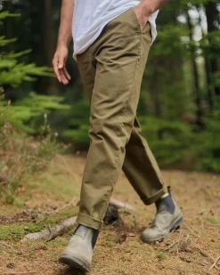 Herren Adventurer Natürliche Canvas-Hose