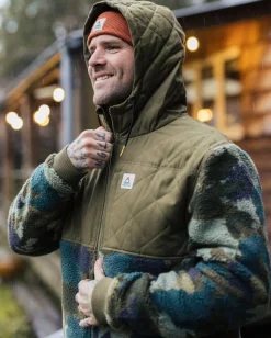Herren Adventure 2.0 Tiefflor-Sherpa-Fleece