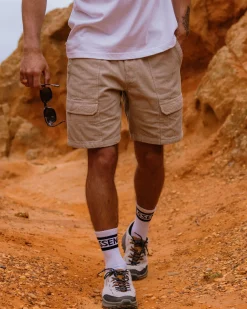 Herren Apex Grid Cord Short
