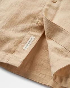 Herren Arica Struktur Bio-Baumwoll Shirt