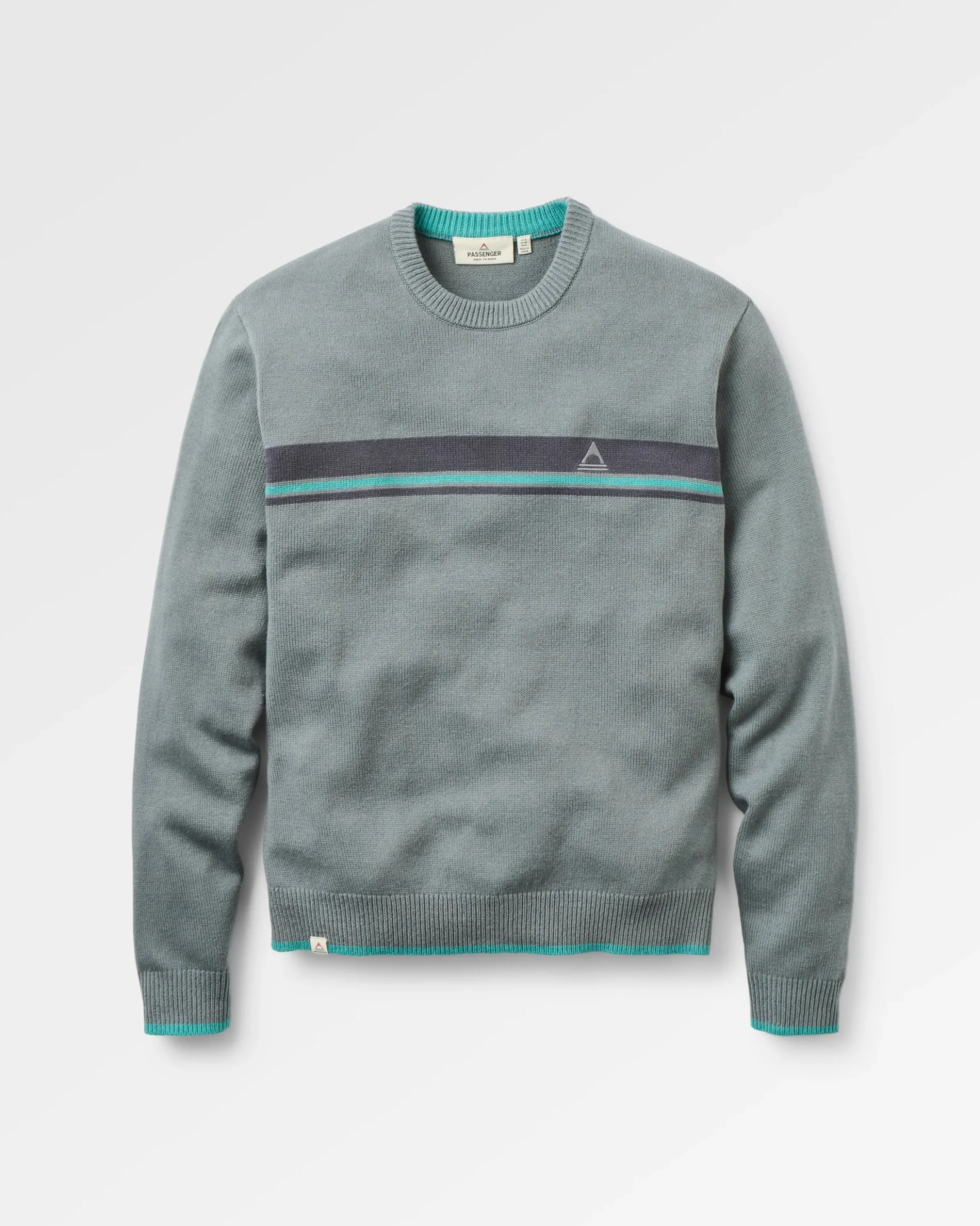 Herren Aspen Gestreifter Strickpullover
