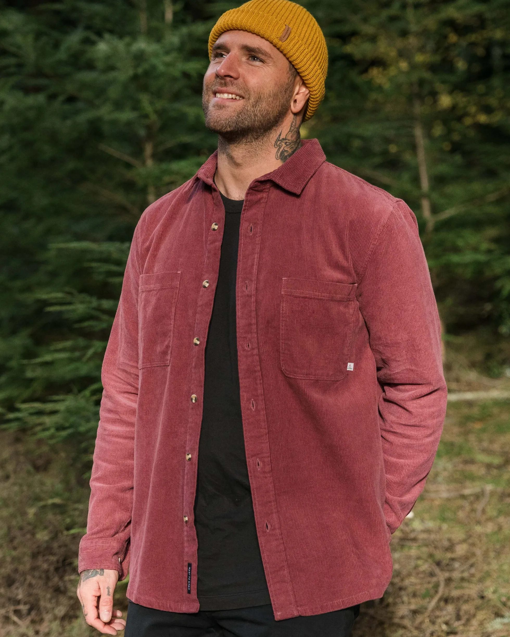 Herren Backcountry Cord Shirt