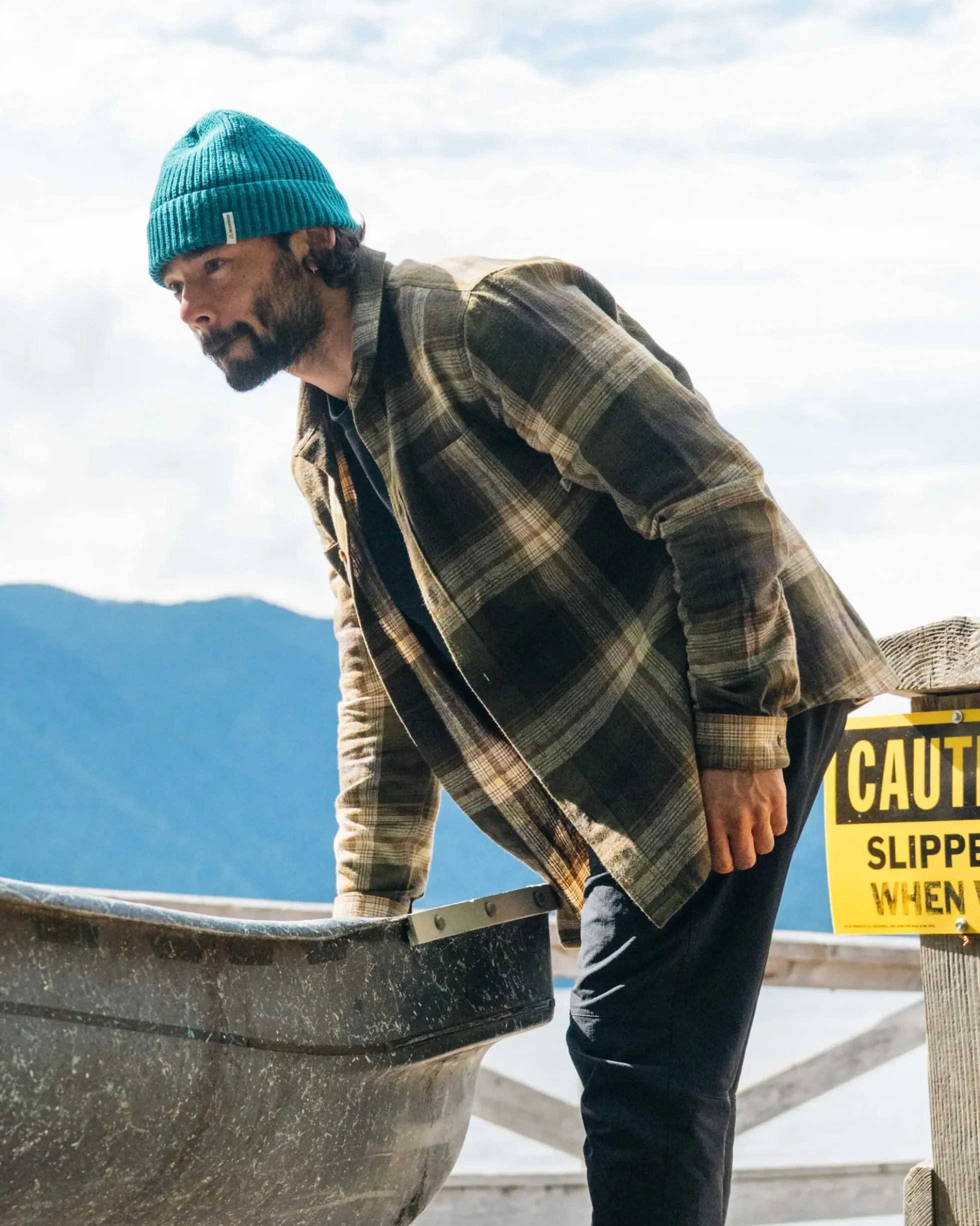 Herren Backcountry Kariertes Hemd