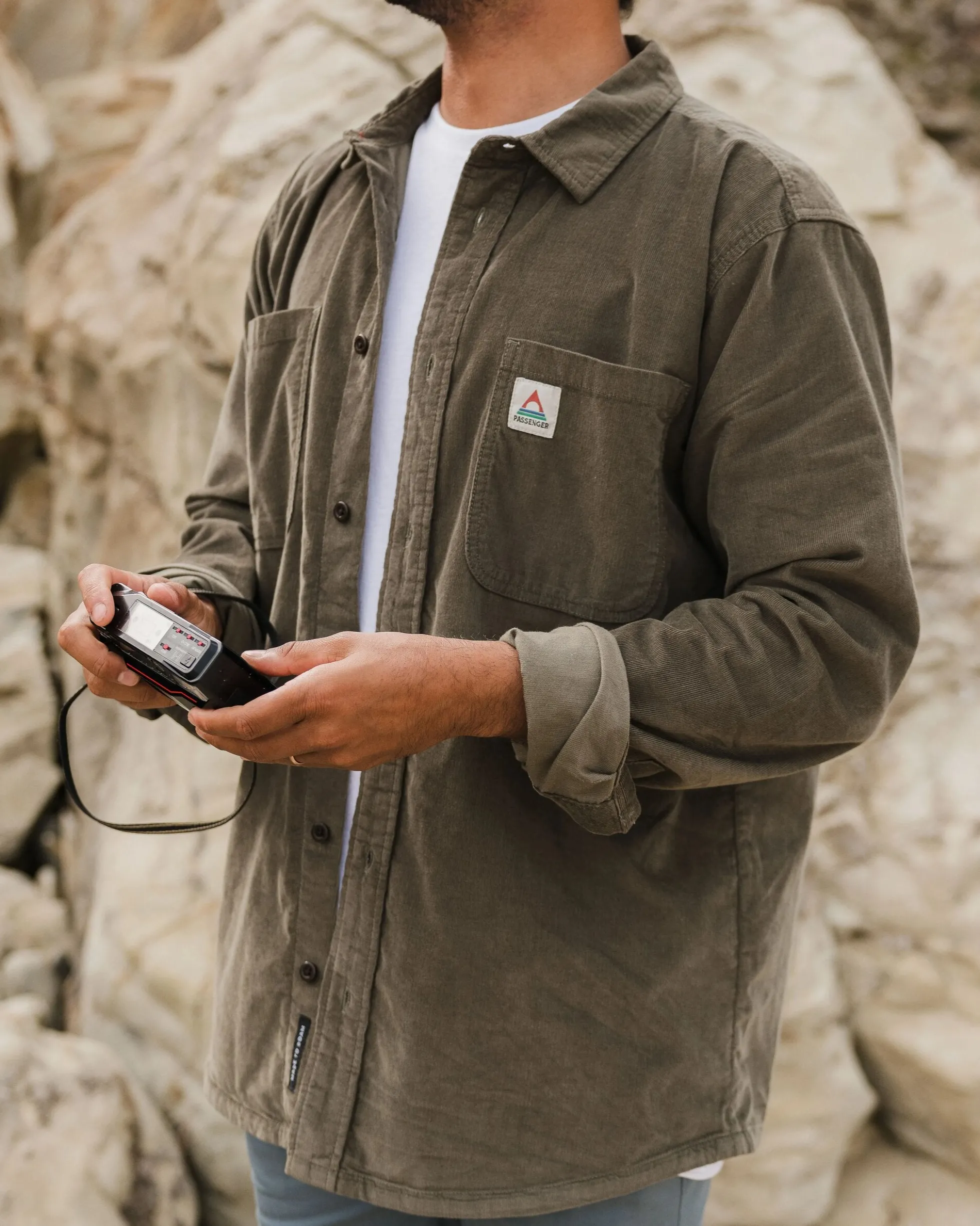 Herren Backcountry leichtes Cord Hemd