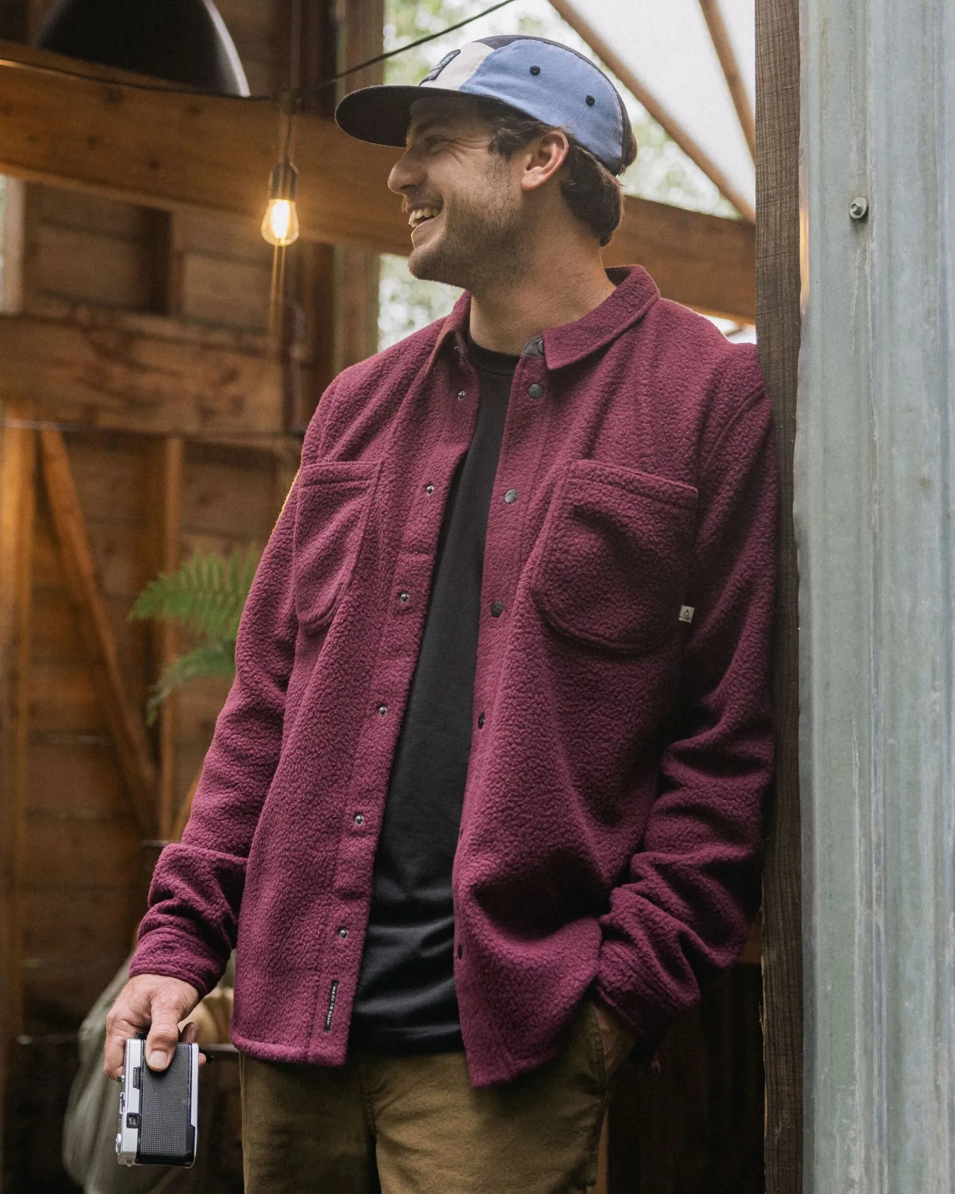 Herren Backcountry Sherpa Fleece Hemd