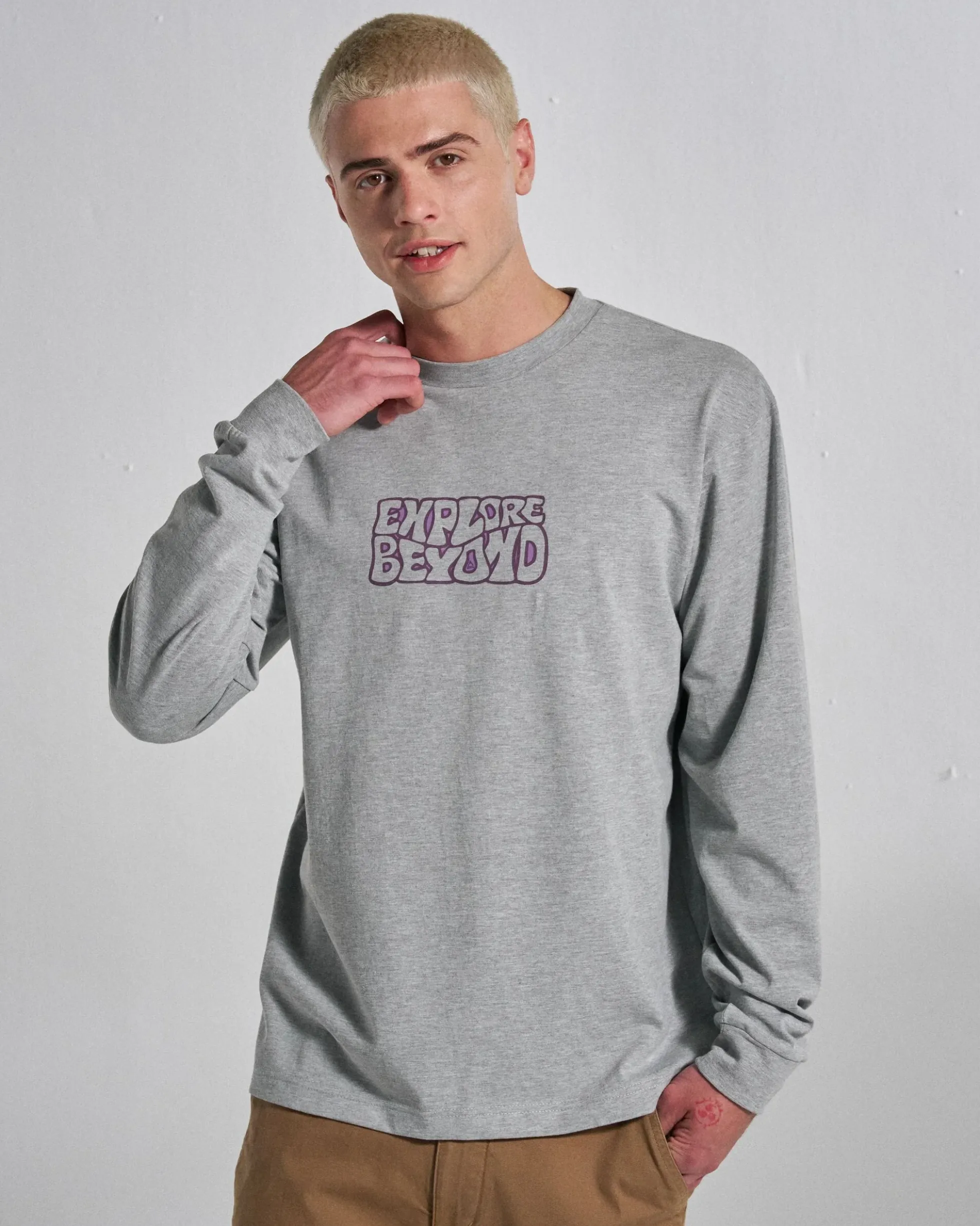 Herren Beyond Relaxed Fit Langarmshirt