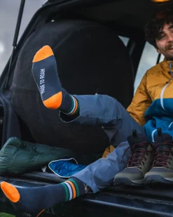 Herren Bio Crew-Socken mittelschwer