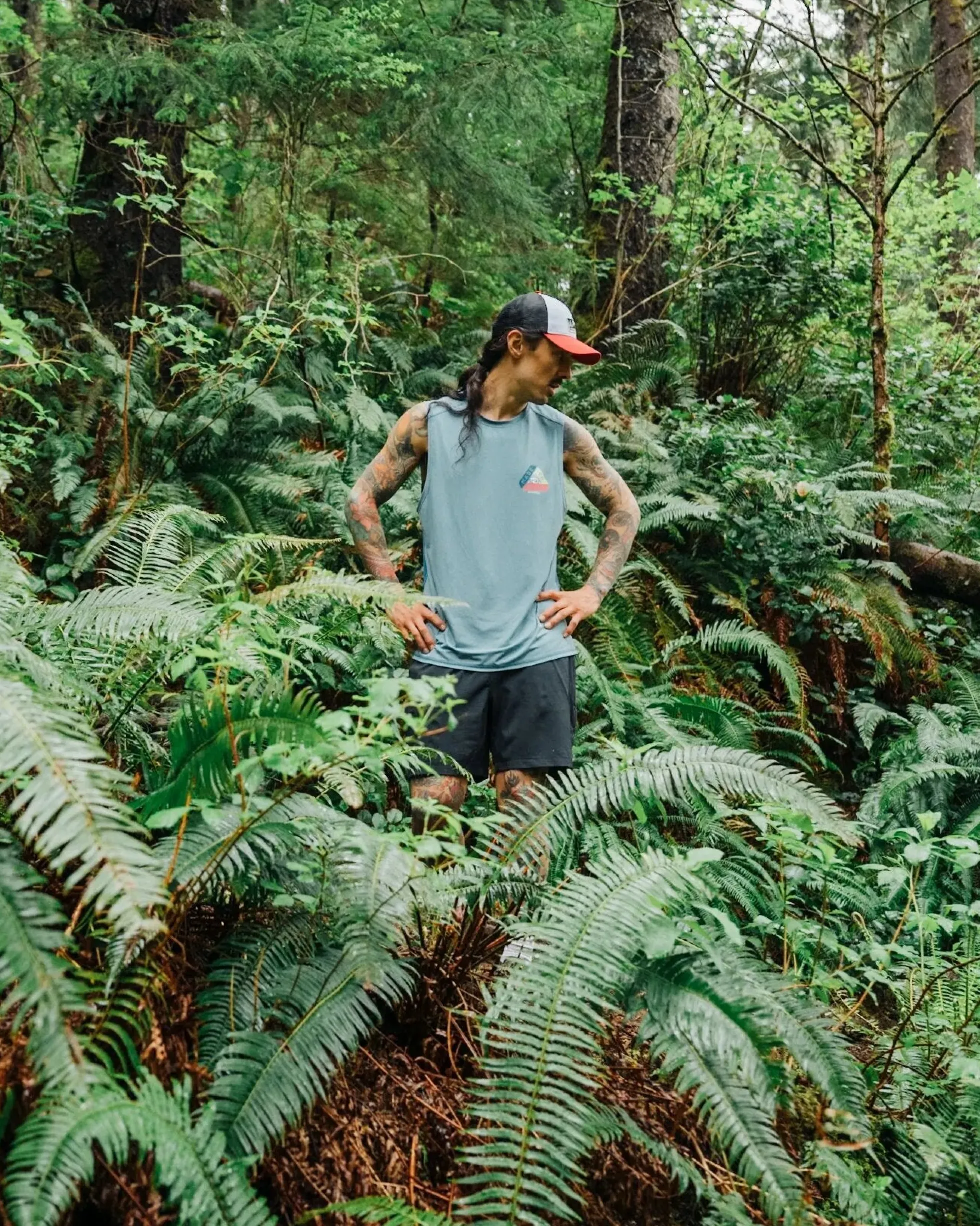 Herren Boardwalk Active Top