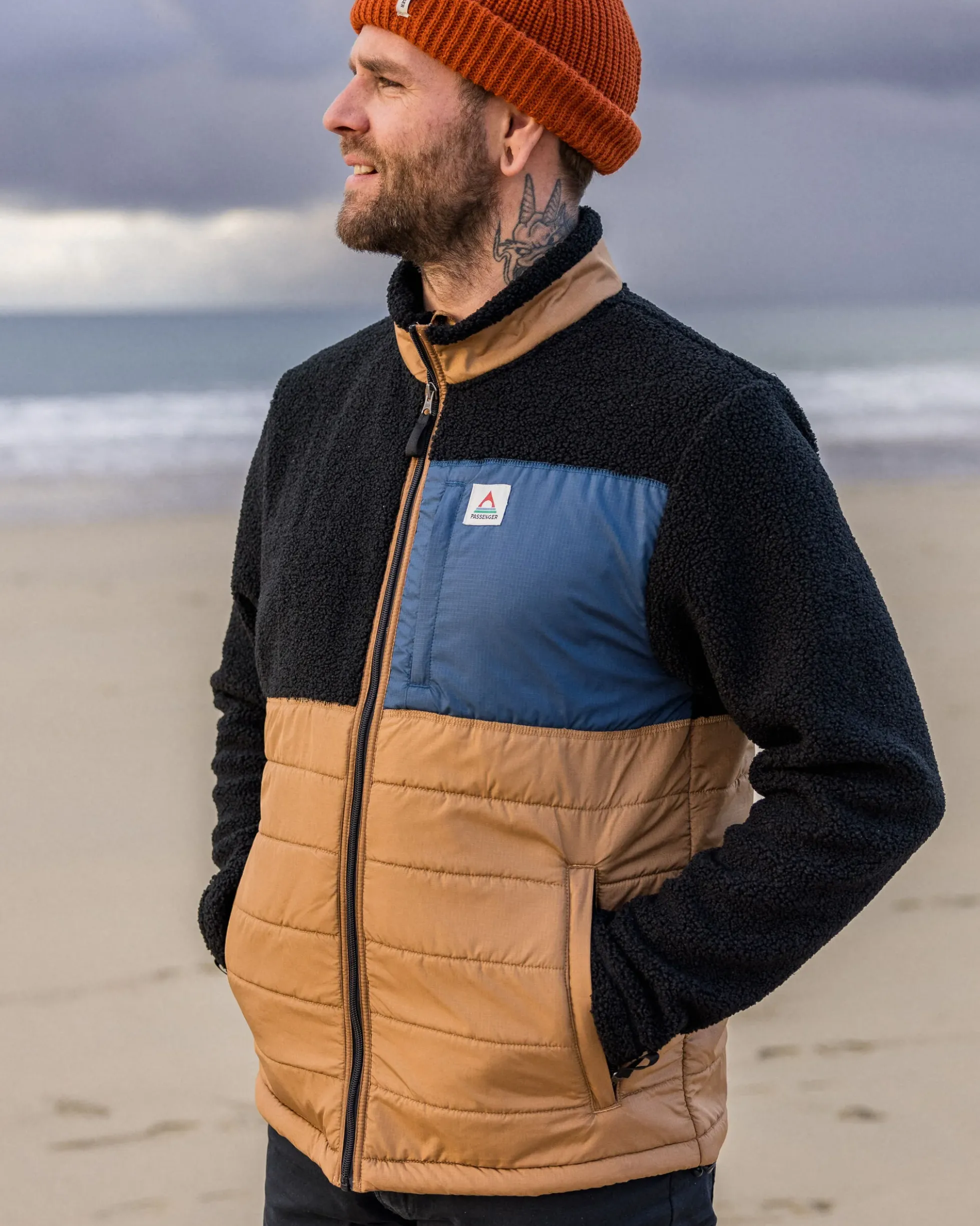 Herren Born Explorer Polar-Lined Sherpa Fleece