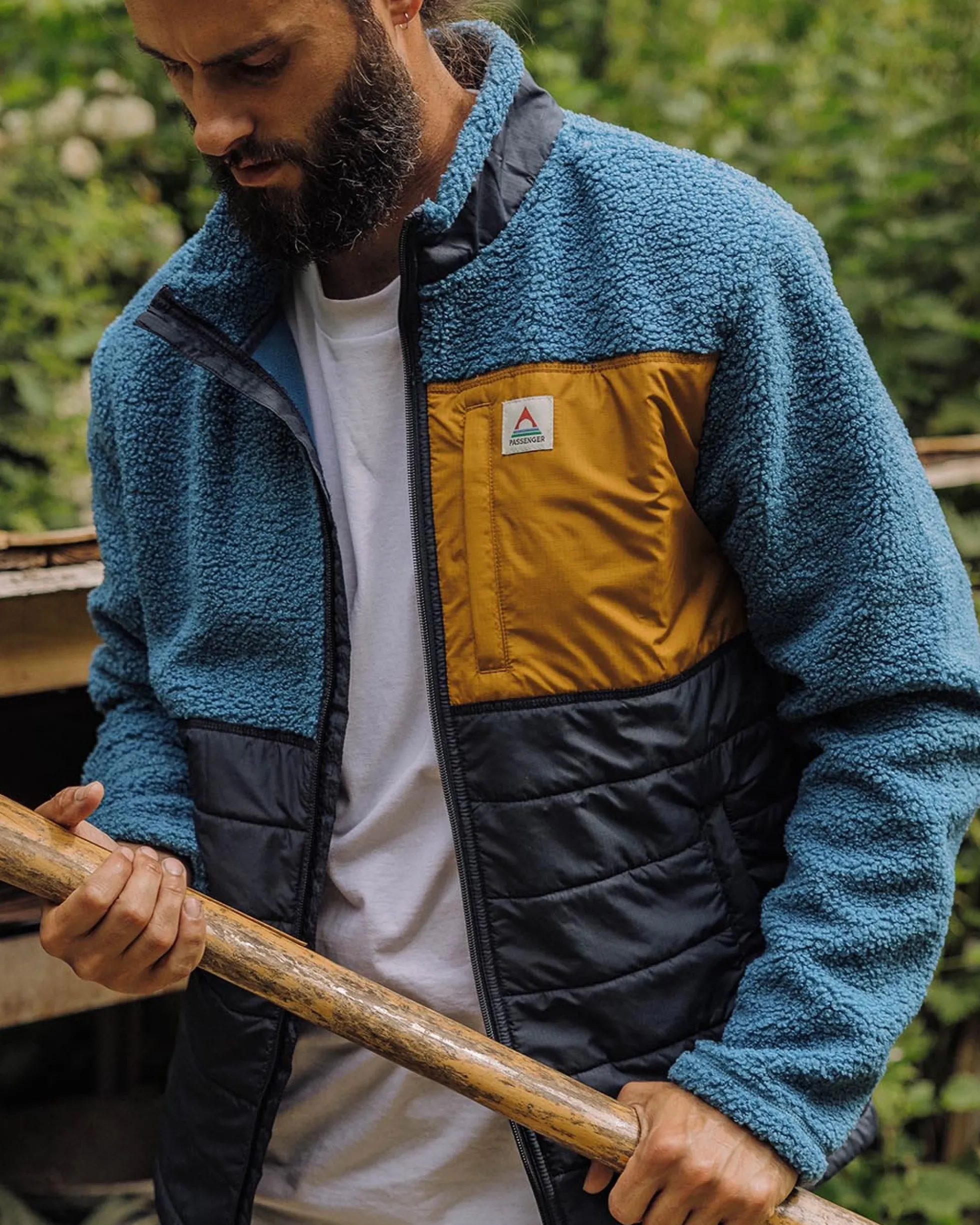 Herren Born Explorer Polar-Lined Sherpa Fleece