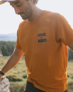 Herren Camp Leichtes Merino-Mix T-Shirt