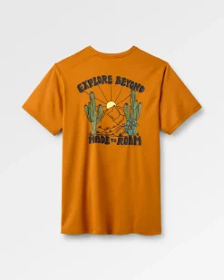 Herren Camp Leichtes Merino-Mix T-Shirt