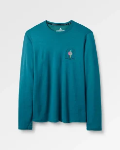 Herren Camp Lost Leichtes Merino-Mix Langarmshirt