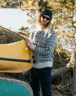 Herren Cutback Fairisle Gestrickter Pullover