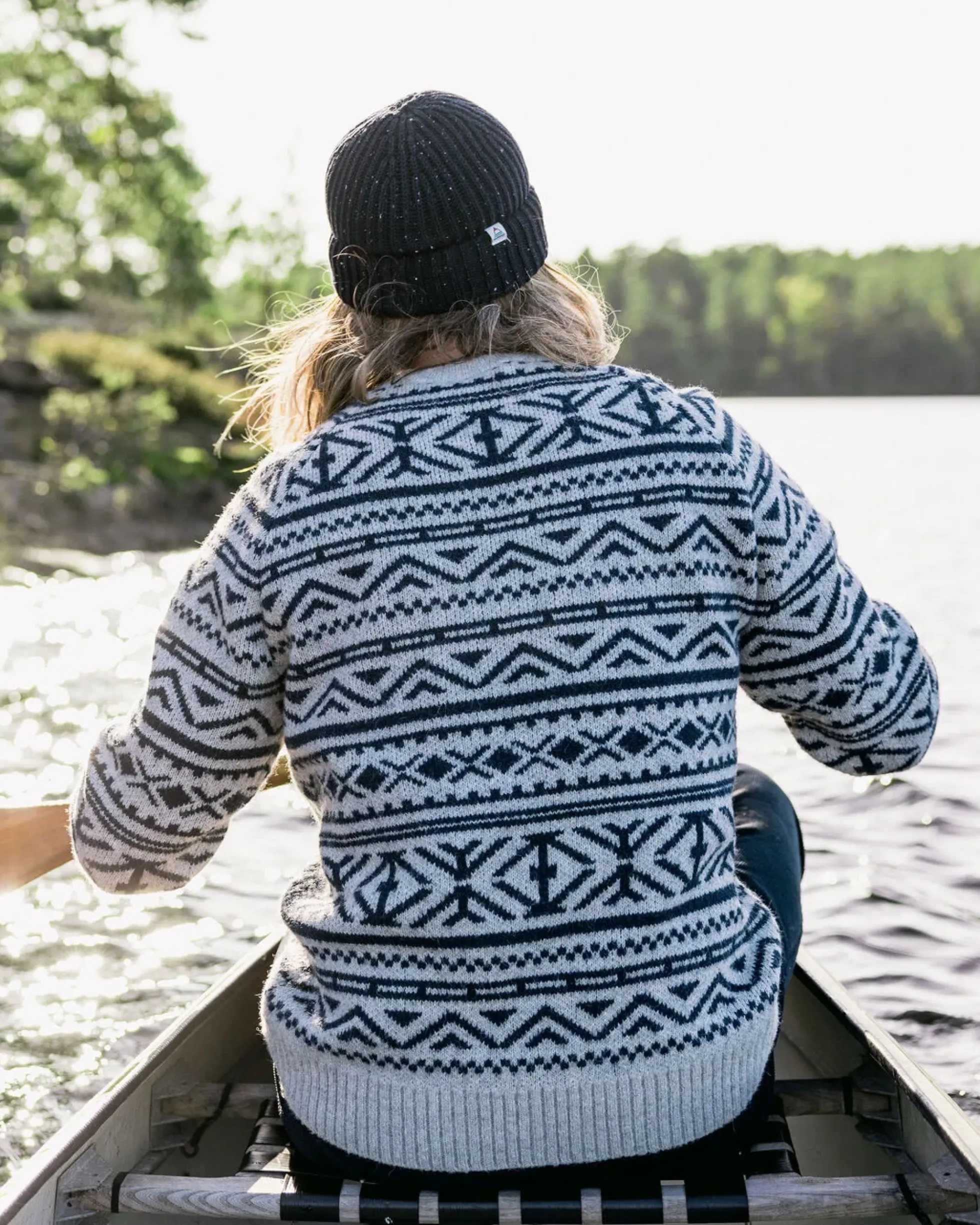 Herren Cutback Fairisle Gestrickter Pullover