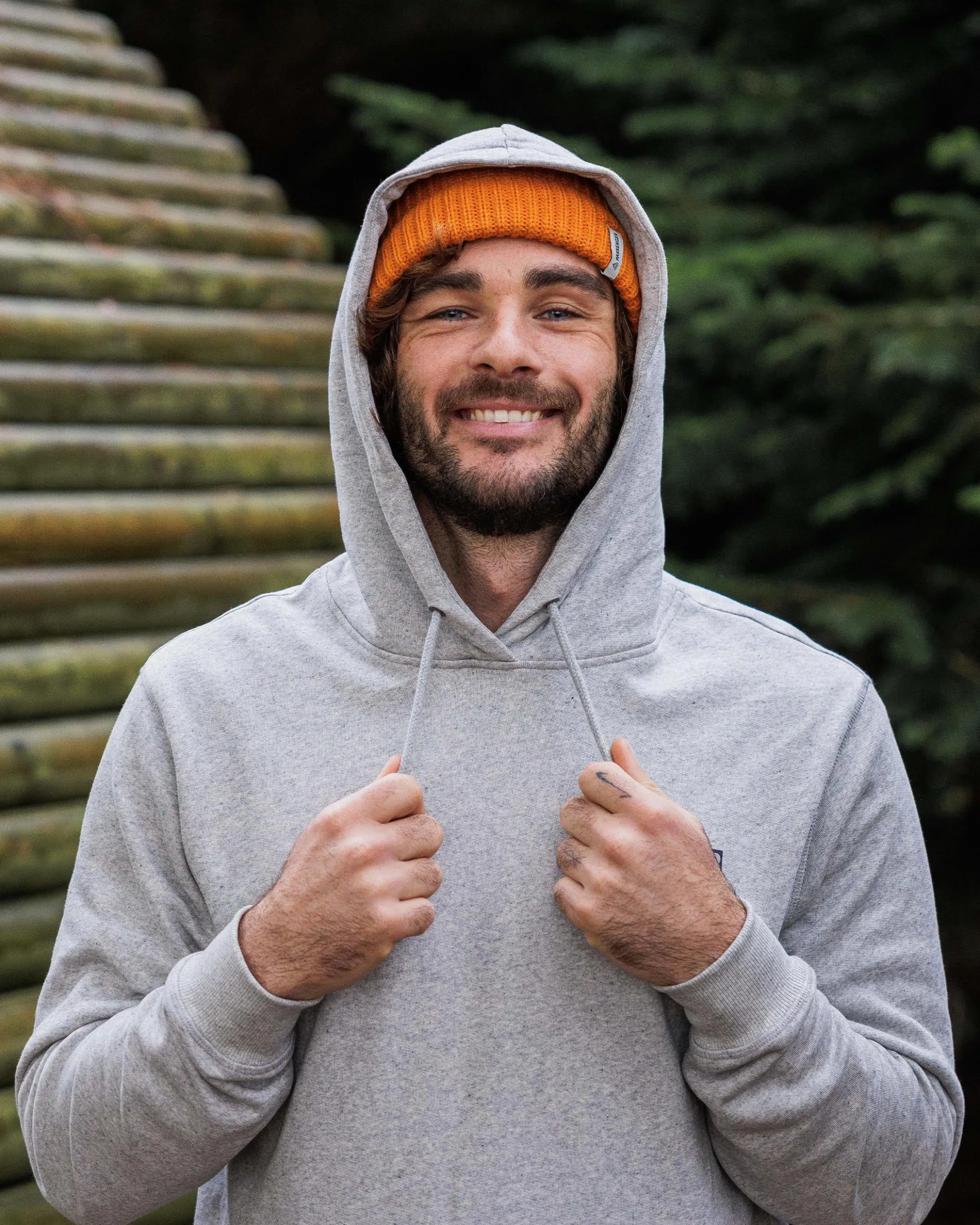 Herren Distance Bio-Baumwolle Hoodie