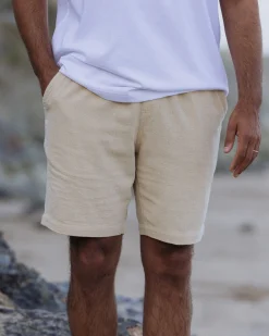 Herren Drifter Baumwoll-Leinen-Mix Short