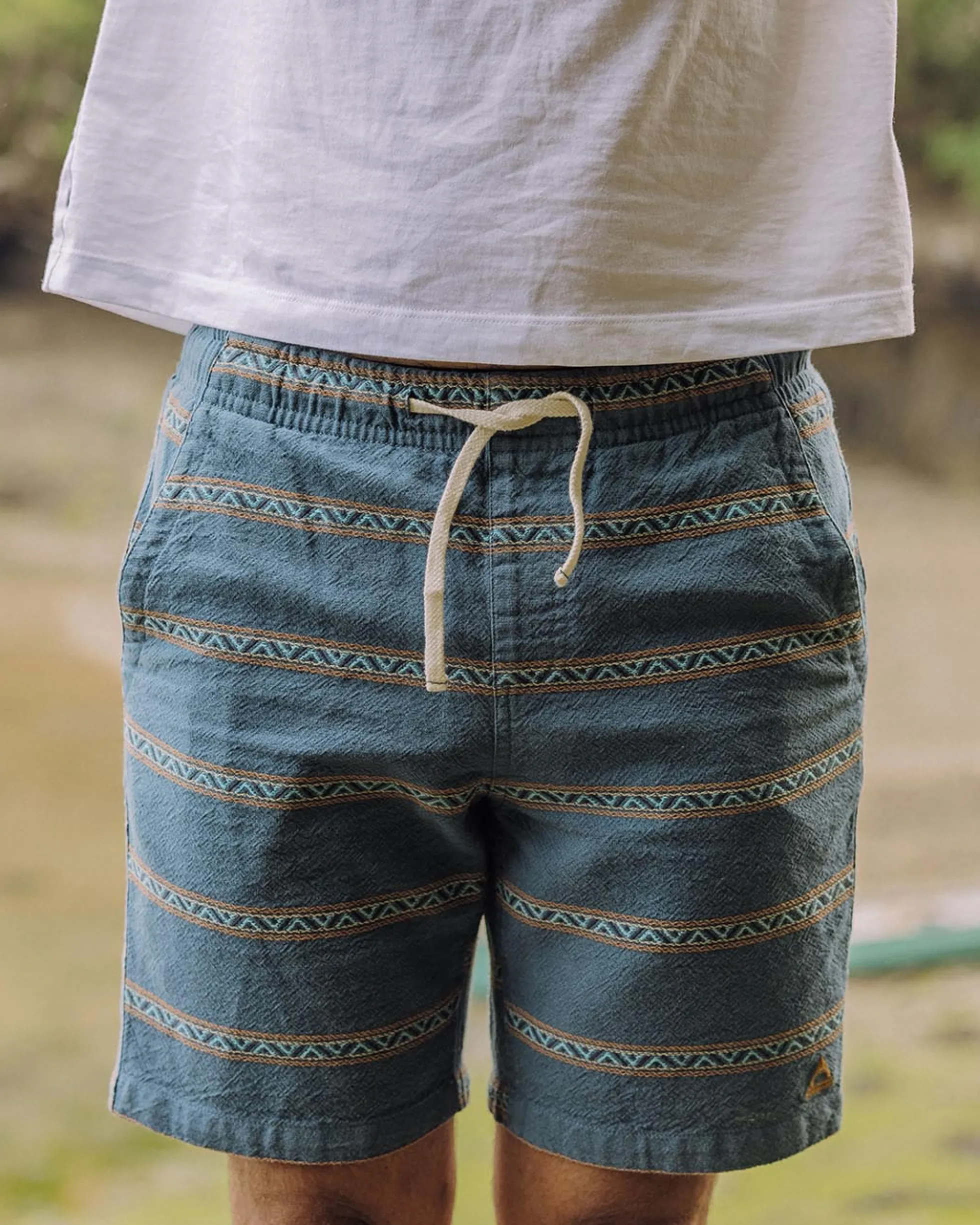 Herren Drifter Bio-Baumwolle Jacquard Shorts