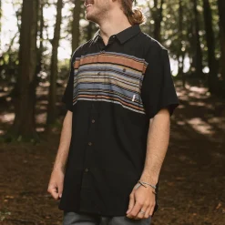 Herren Ebb Bio-Baumwoll Kurzarmhemd