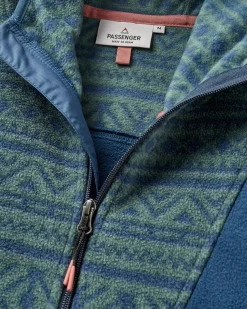 Herren Edge Kapuzen 1/2 Zip Polar Fleece
