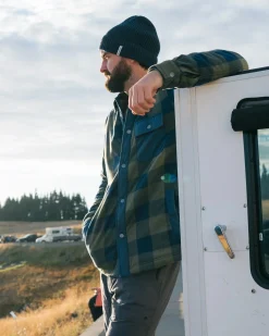 Herren Firelight Sherpa Gefüttertes Überhemd