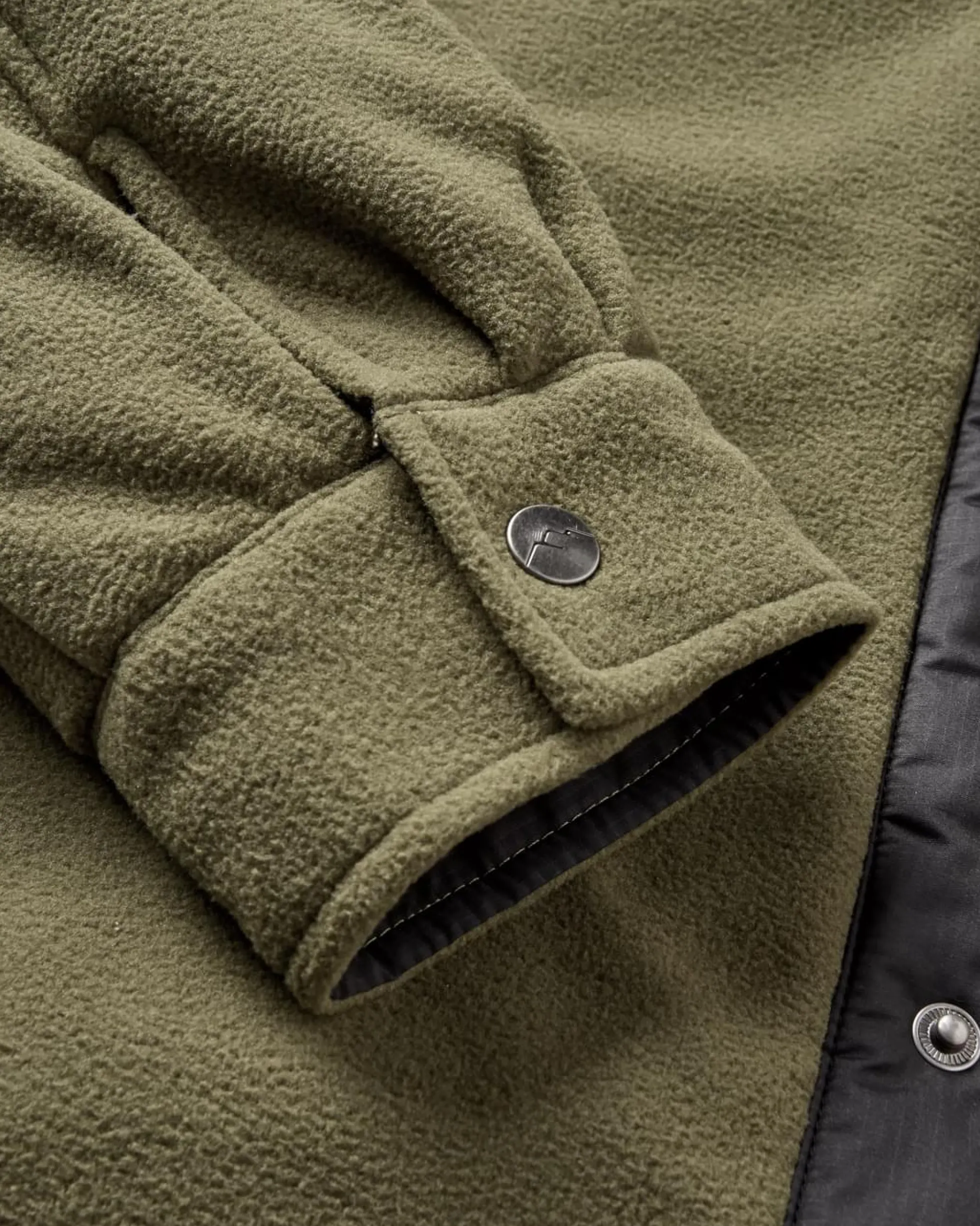 Herren Firelight Sherpa gefüttertes Overshirt