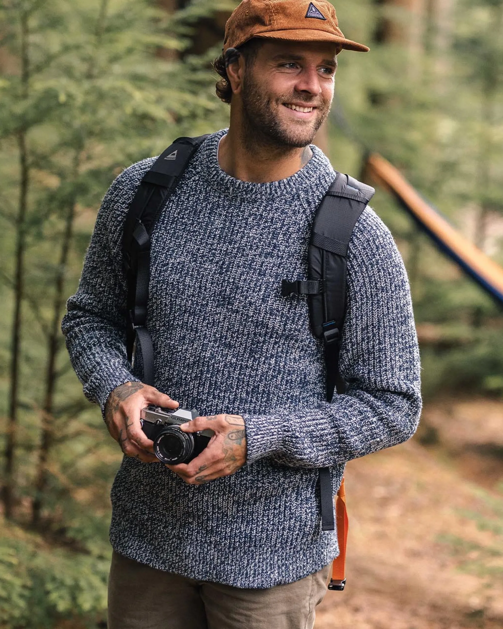 Herren Fog Gestrickter Pullover