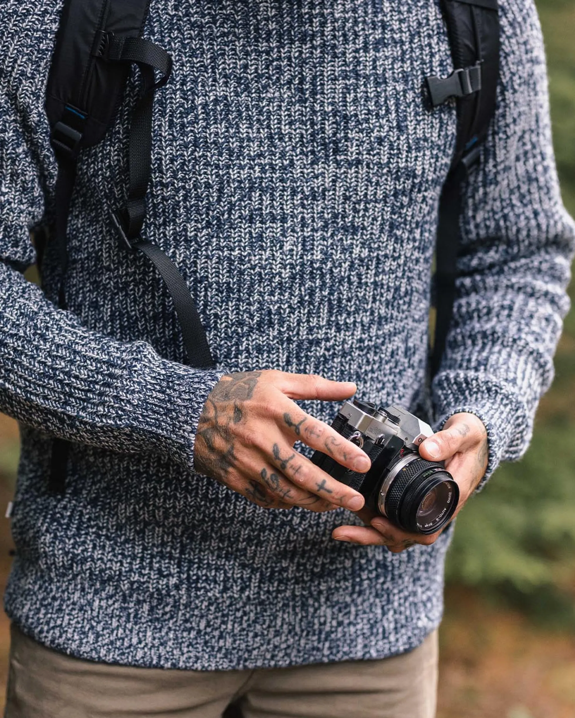 Herren Fog Gestrickter Pullover